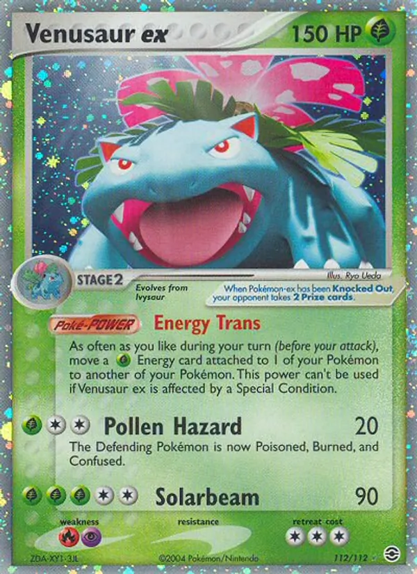Venusaur ex 112/112 FireRed & LeafGreen