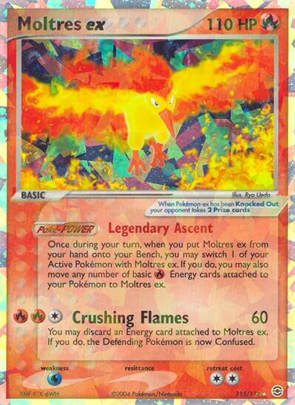 Moltres ex 115/112 FireRed & LeafGreen