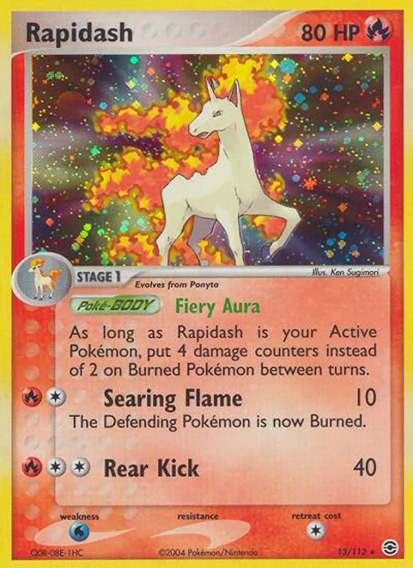 Rapidash 13/112 FireRed & LeafGreen