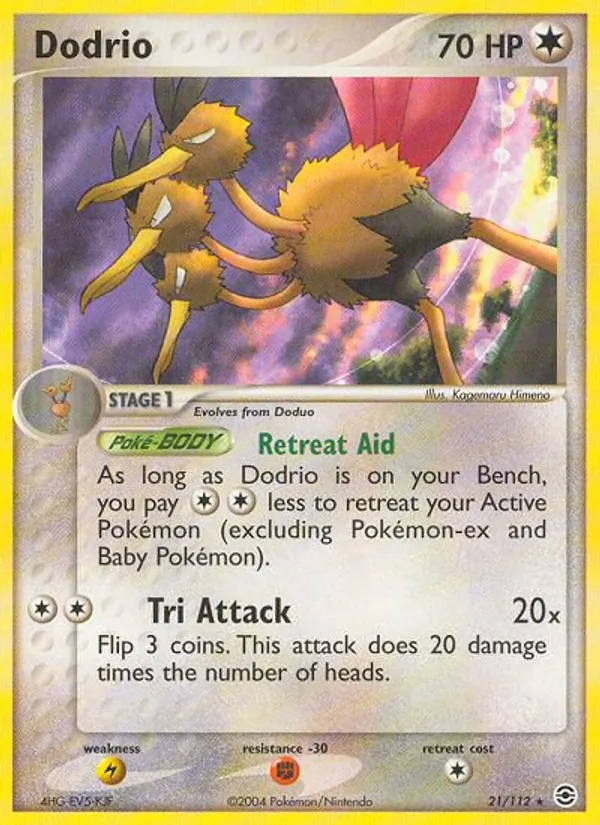 Dodrio 21/112 FireRed & LeafGreen