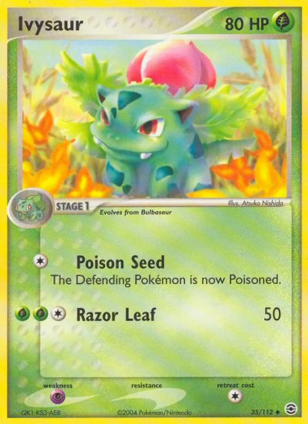 Ivysaur 35/112 FireRed & LeafGreen