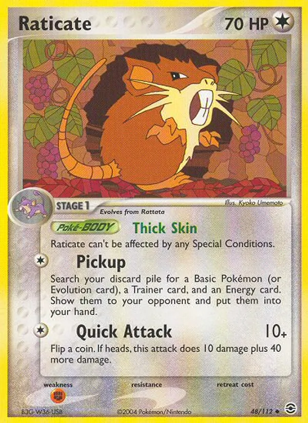 Raticate 48/112 FireRed & LeafGreen