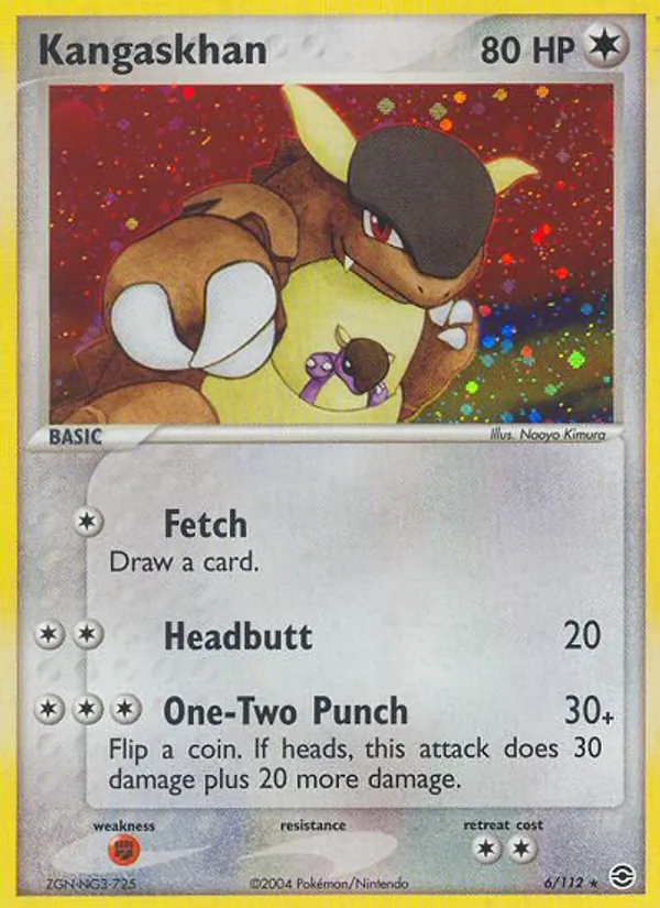 Kangaskhan 6/112 FireRed & LeafGreen