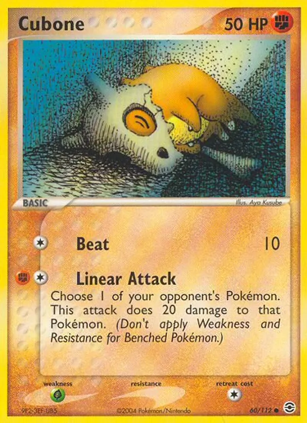 Cubone 60/112 FireRed & LeafGreen
