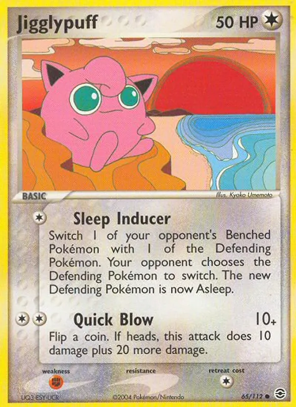 Jigglypuff 65/112 FireRed & LeafGreen