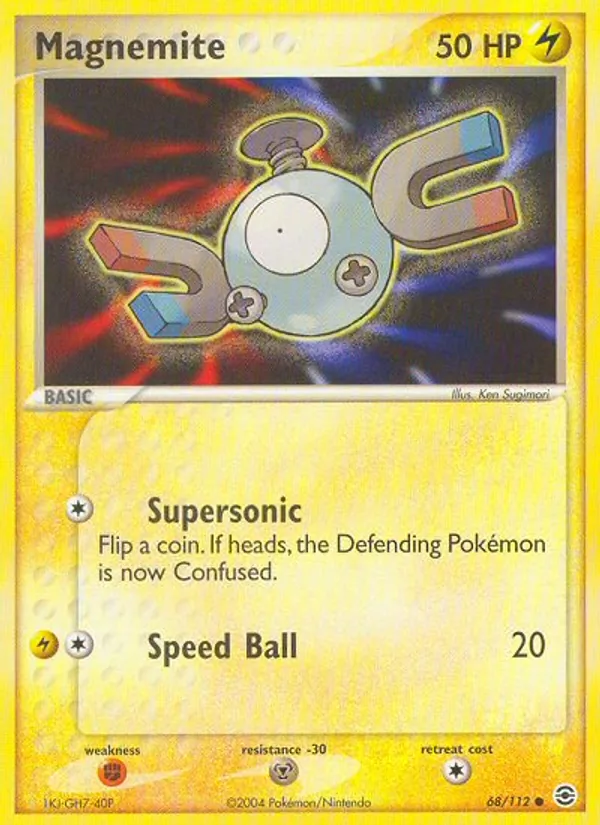 Magnemite 68/112 FireRed & LeafGreen