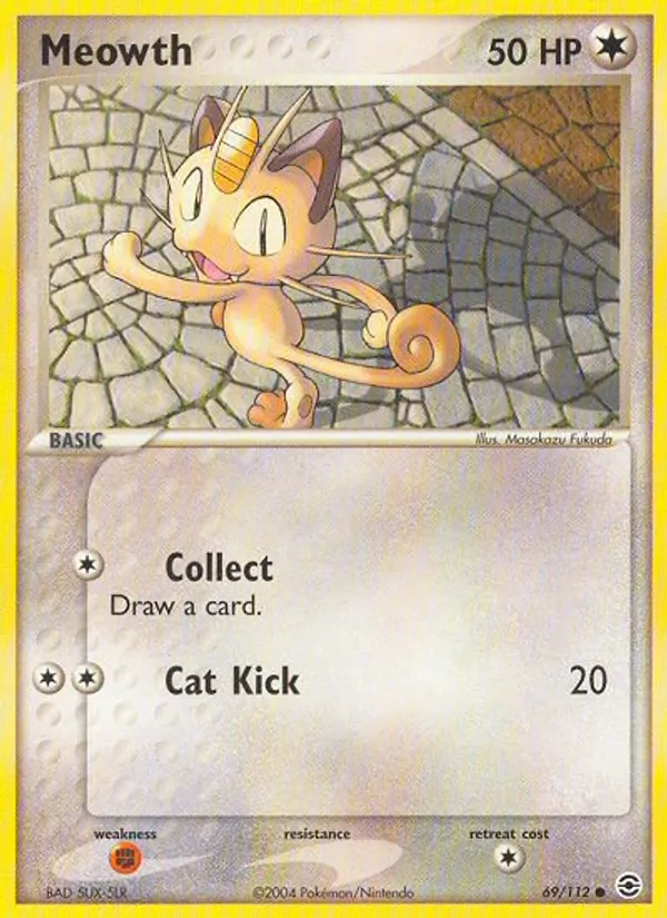 Meowth 69/112 FireRed & LeafGreen