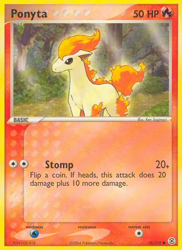 Ponyta 76/112 FireRed & LeafGreen
