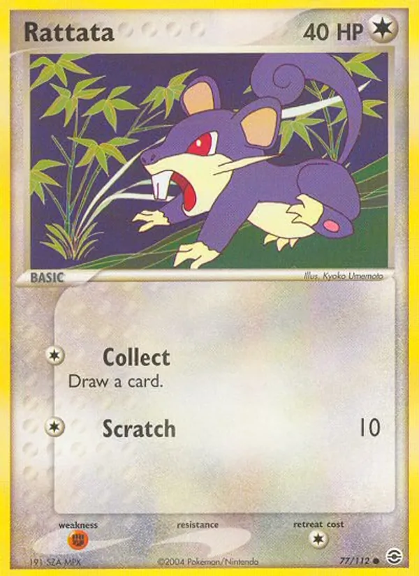 Rattata 77/112 FireRed & LeafGreen