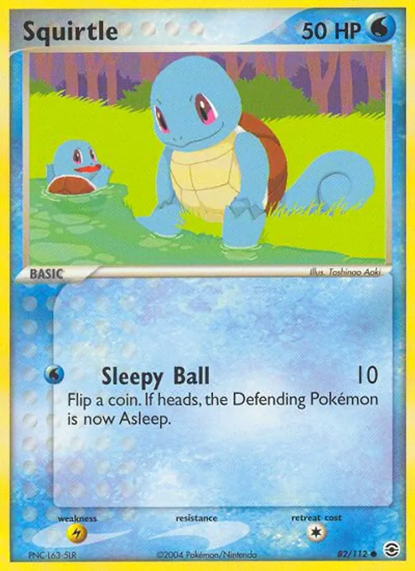 Squirtle 82/112 FireRed & LeafGreen