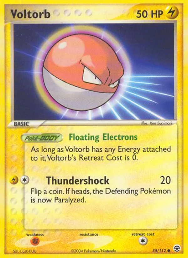 Voltorb 85/112 FireRed & LeafGreen