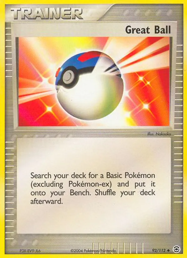 Great Ball 92/112 FireRed & LeafGreen