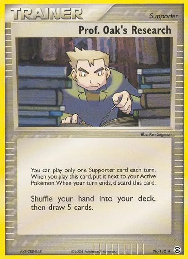 Prof. Oak's Research 98/112 FireRed & LeafGreen