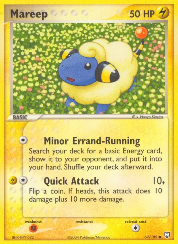 Mareep 67/109 Team Rocket Returns