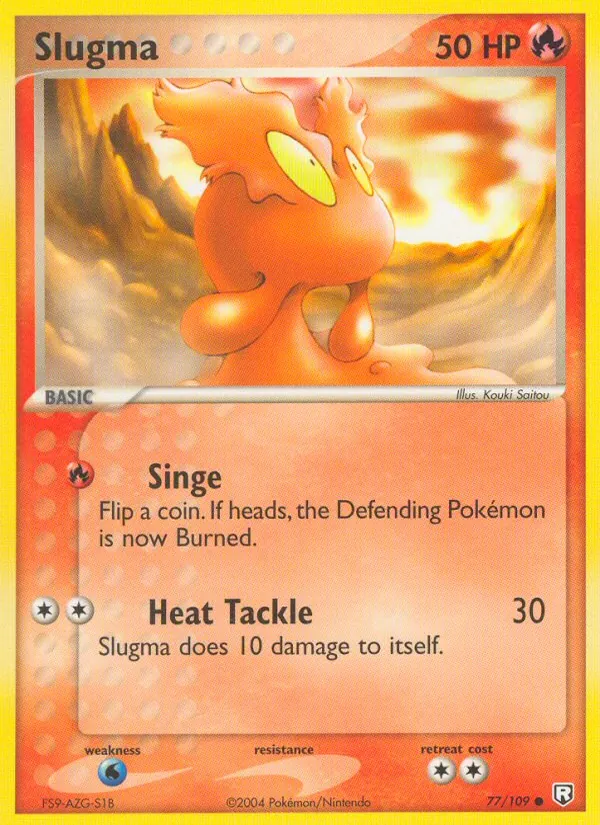 Slugma 77/109 Team Rocket Returns