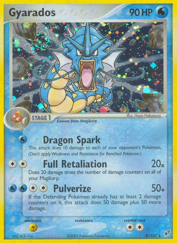 Gyarados 8/107 Deoxys