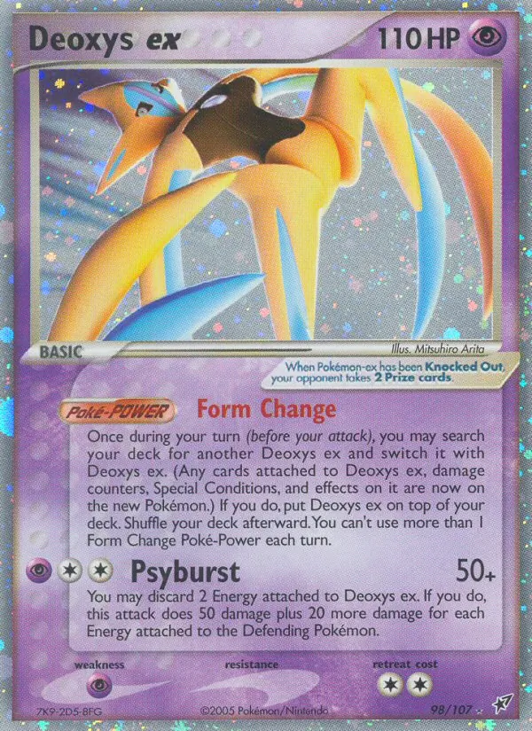 Deoxys ex 98/107 Deoxys