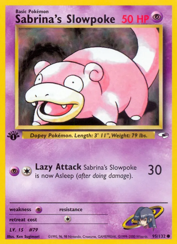 Sabrina's Slowpoke 95/132 Gym Heroes