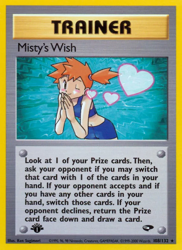 Misty's Wish 108/132 Gym Challenge