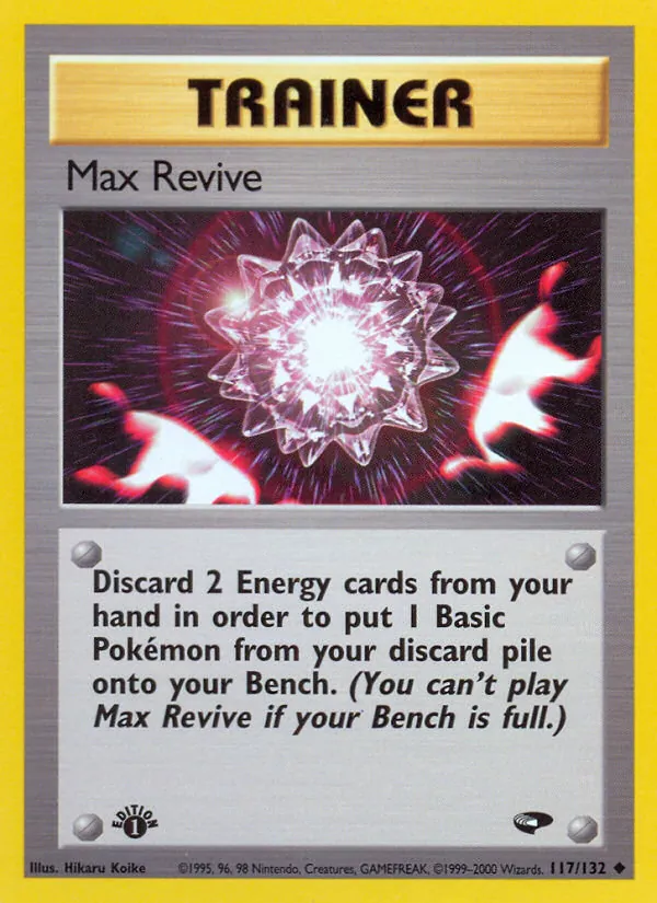 Max Revive 117/132 Gym Challenge