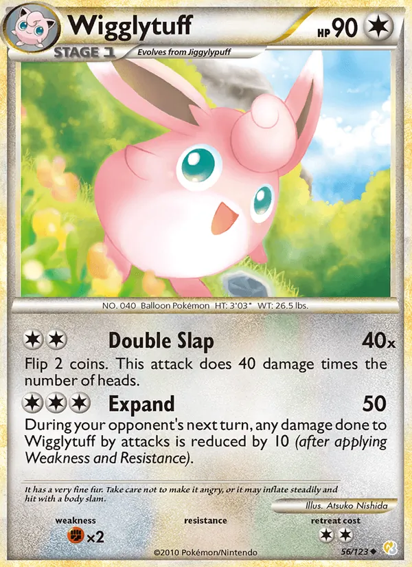 Wigglytuff 56/123 HeartGold SoulSilver