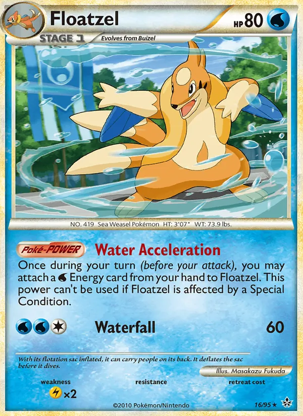 Floatzel 16/95 Unleashed