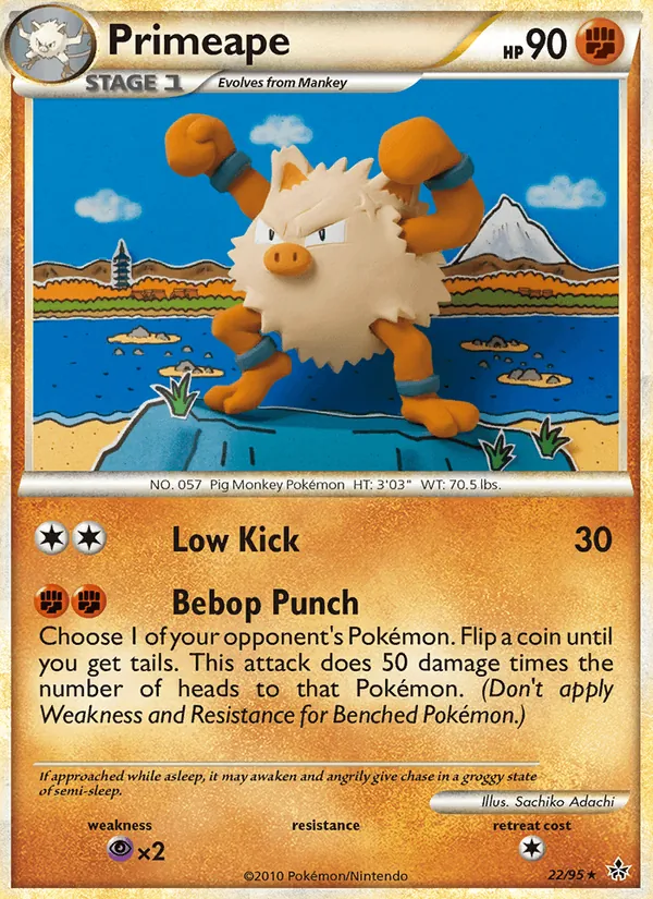 Primeape 22/95 Unleashed