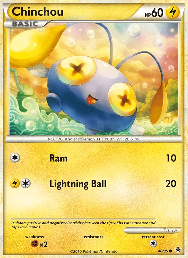 Chinchou 48/95 Unleashed