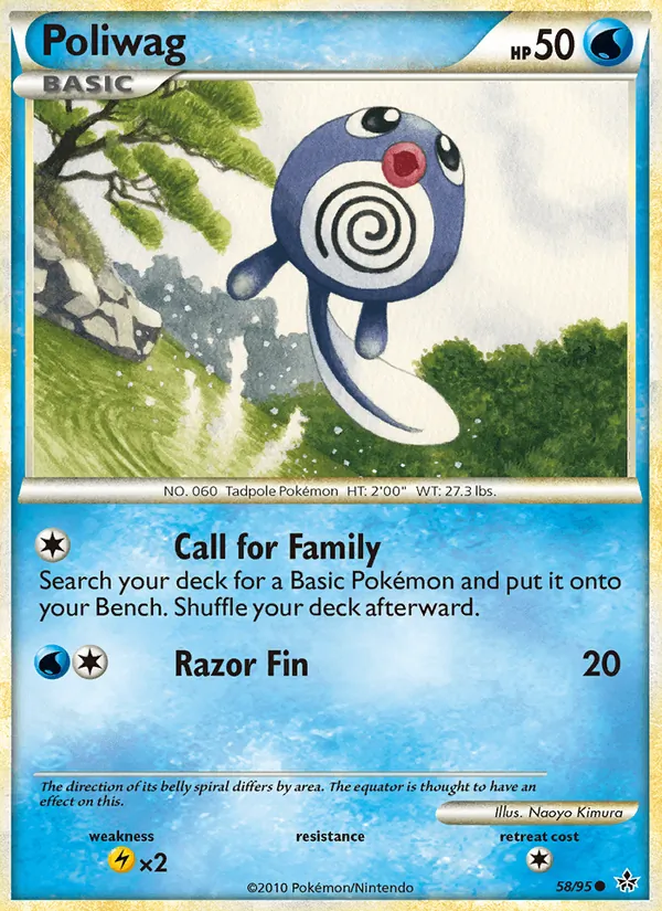 Poliwag 58/95 Unleashed