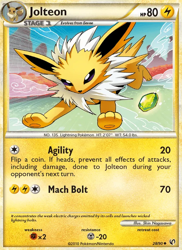 Jolteon 28/90 Undaunted