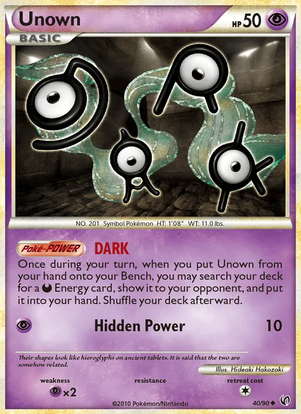 Unown 40/90 Undaunted