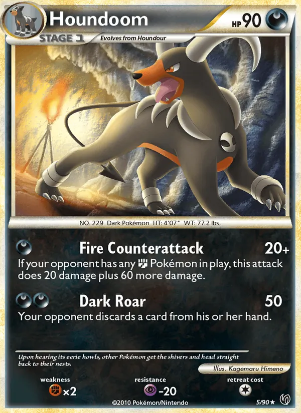 Houndoom 5/90 Undaunted