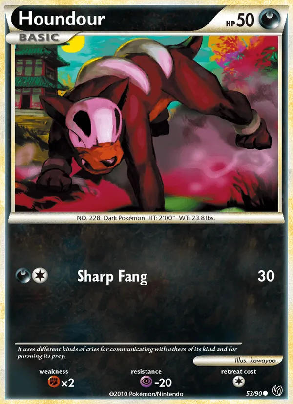 Houndour 53/90 Undaunted