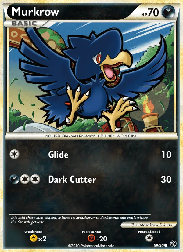 Murkrow 59/90 Undaunted