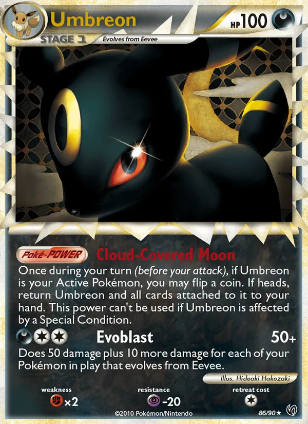 Umbreon 86/90 Undaunted