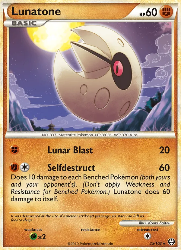 Lunatone 25/102 Triumphant