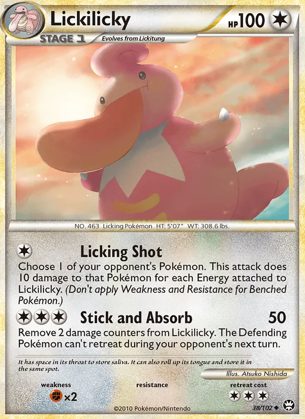 Lickilicky 38/102 Triumphant