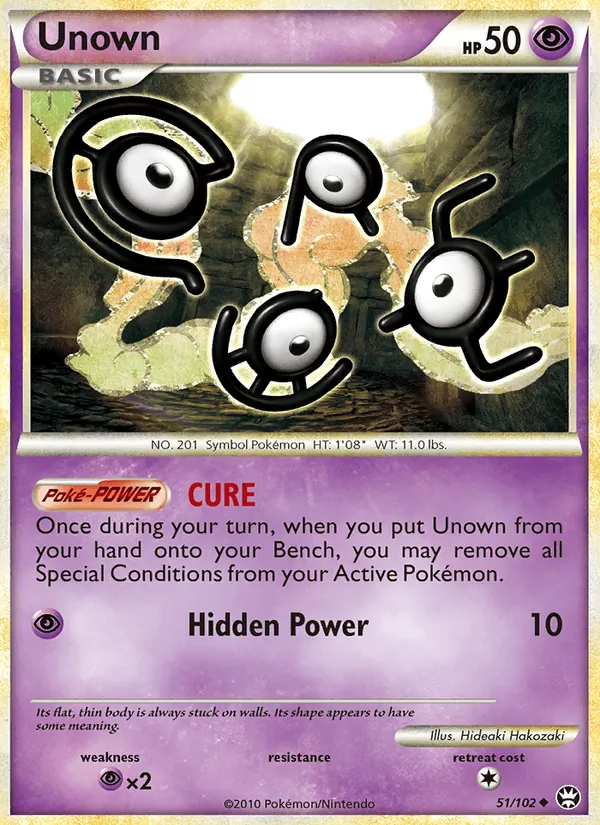 Unown 51/102 Triumphant