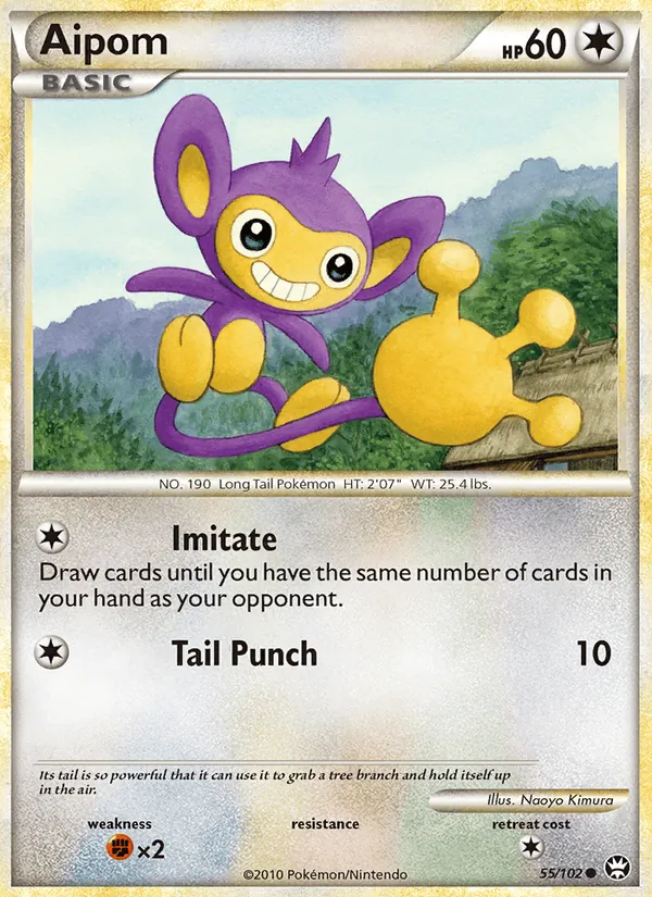 Aipom 55/102 Triumphant