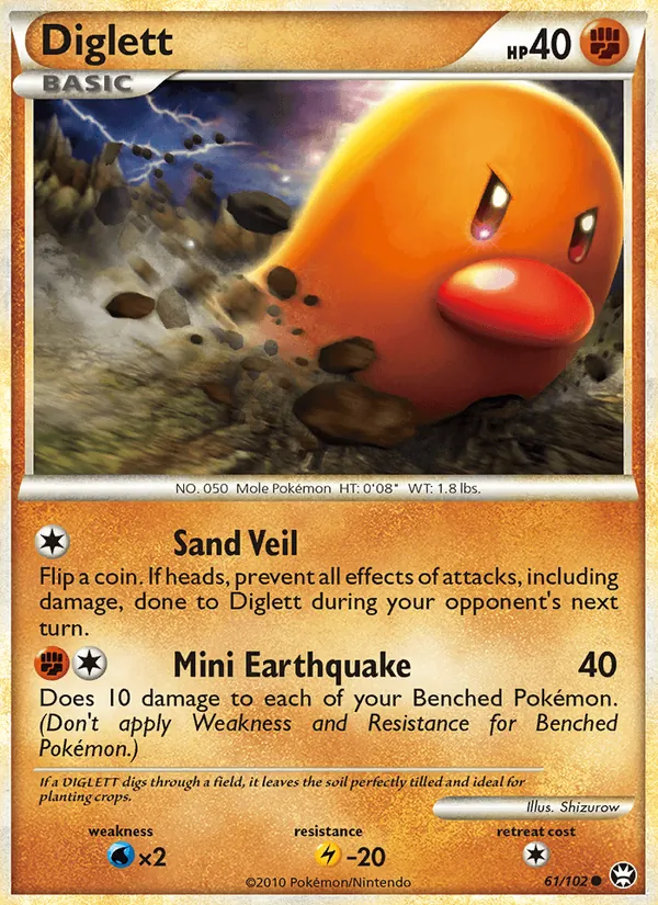 Diglett 61/102 Triumphant