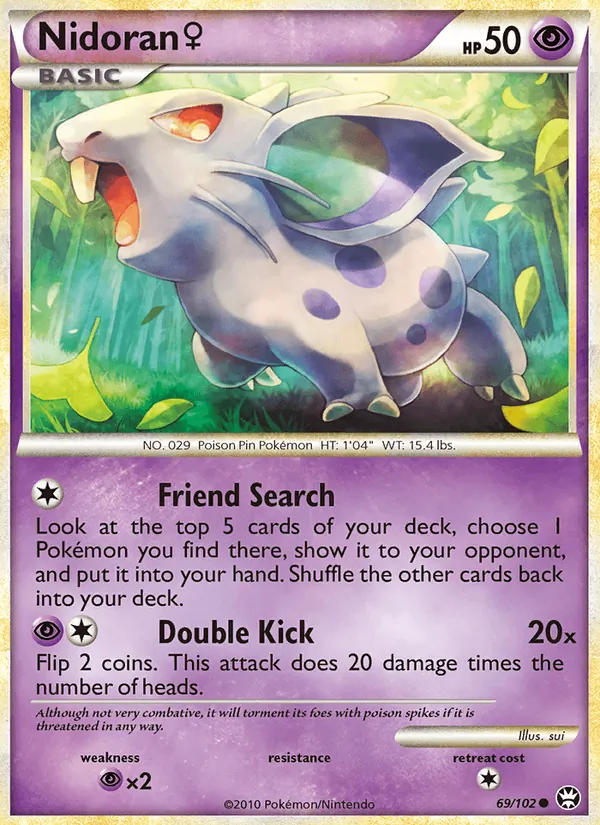 Nidoran ♀ 69/102 Triumphant