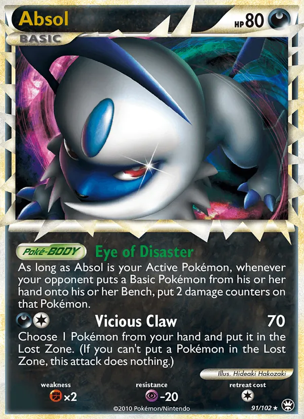 Absol 91/102 Triumphant