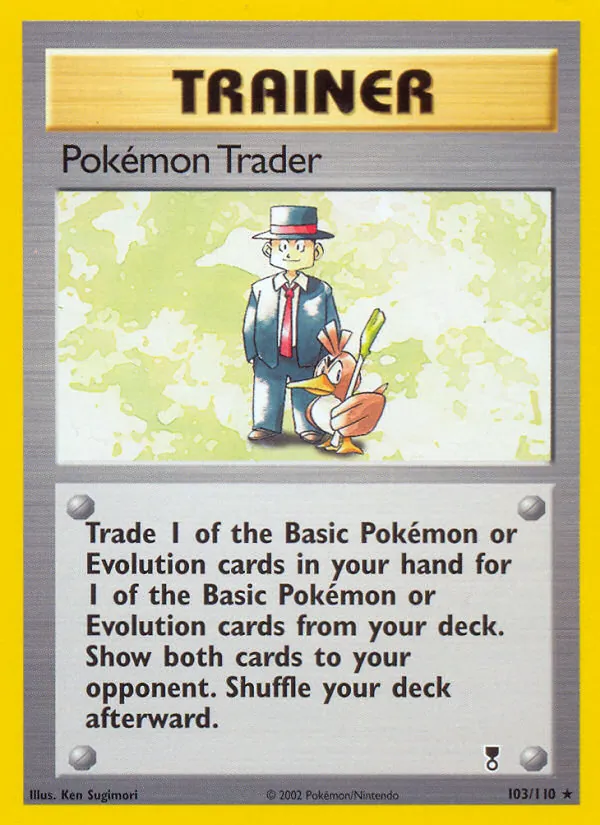 Pokémon Trader 103/110 Legendary Collection