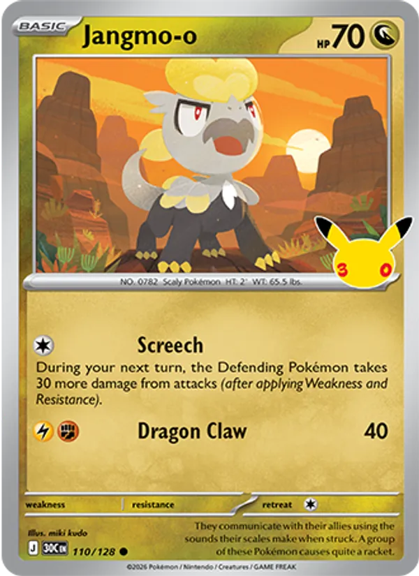 Jangmo-o 110/128 30th Celebration