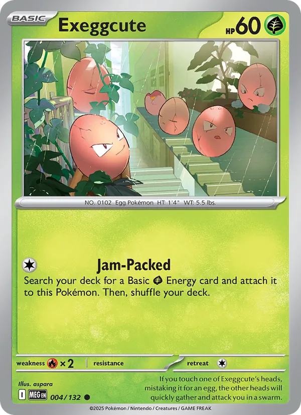 Exeggcute 004/132 Mega Evolution