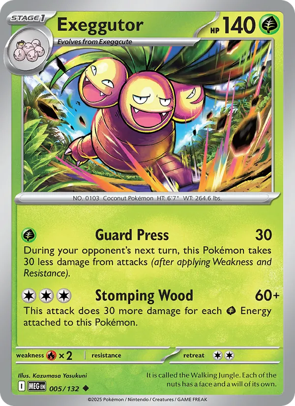 Exeggutor 005/132 Mega Evolution