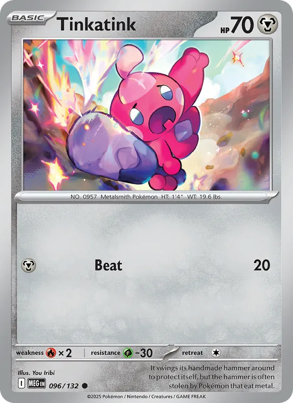 Tinkatink 096/132 Mega Evolution