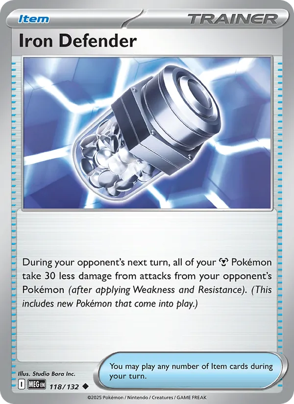 Iron Defender 118/132 Mega Evolution
