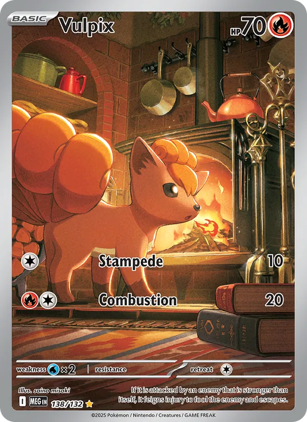 Vulpix 138/132 Mega Evolution