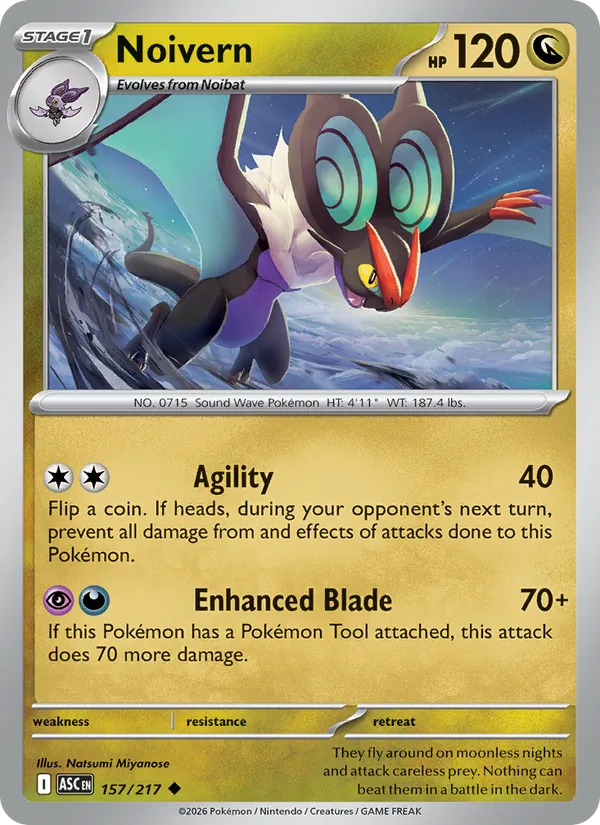 Noivern 157/217 Ascended Heroes